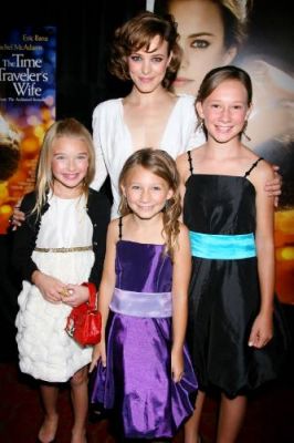 Clockwise from L.: Brooklynn Proulx (who plays Young Clare), McAdams (in back), Hailey and Tatum at the movie's NYC premiere